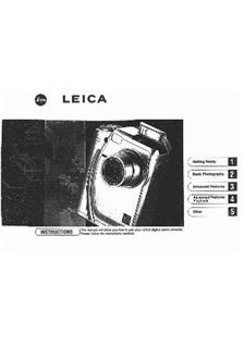 Leica Digilux 4.3 manual. Camera Instructions.